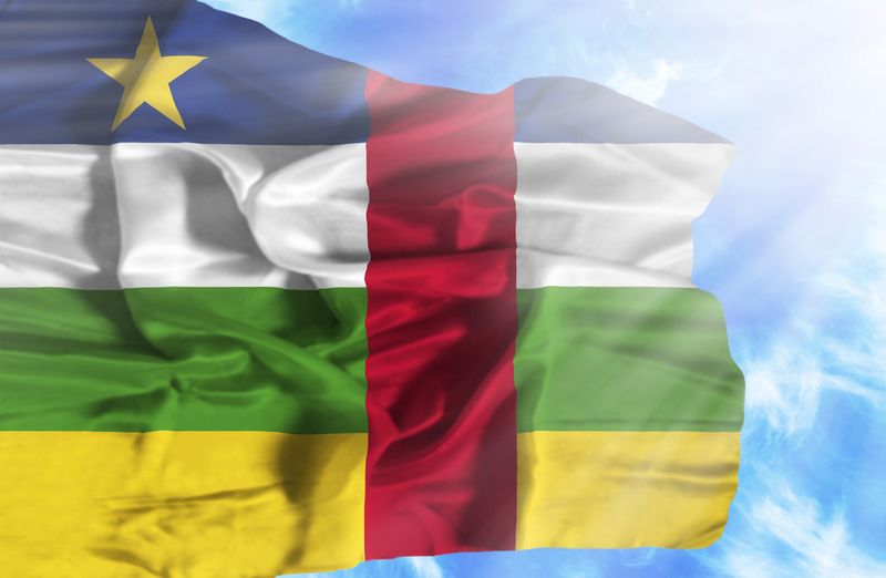 Central African Republic Flag