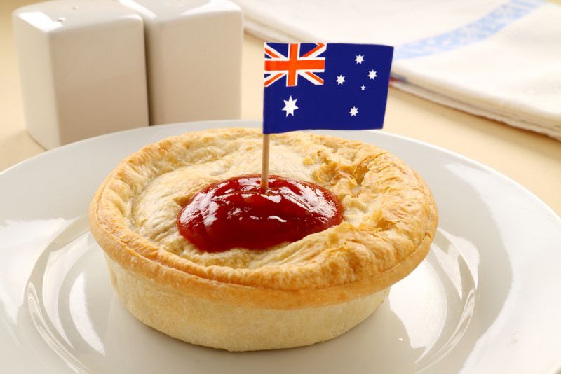 Aussie meat pie