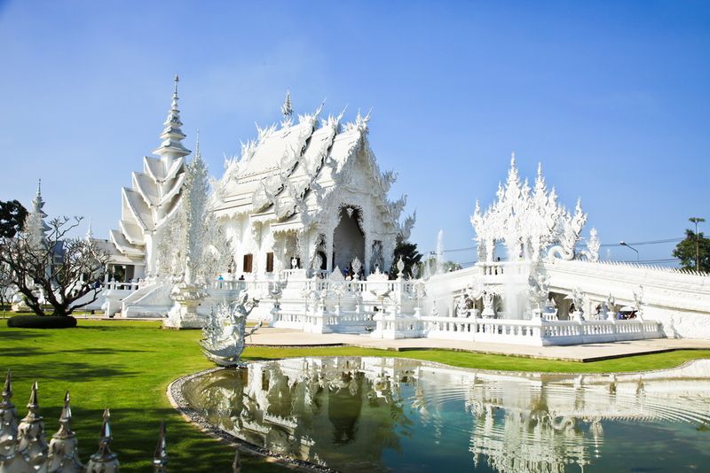 Rong Khun temple, Chiang Rai, Thailand