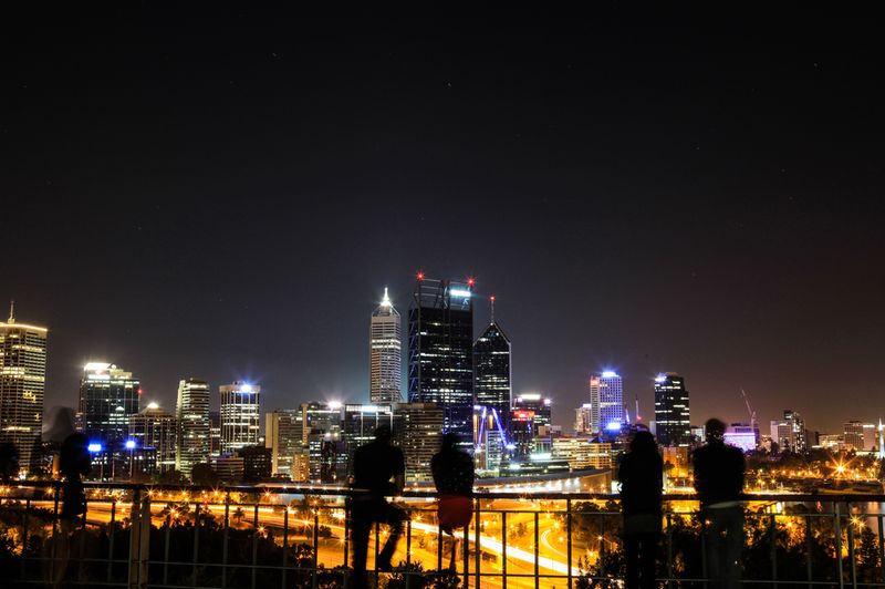 Perth at night