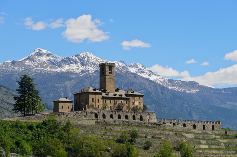 Castle of Sarre - Aosta Valley - Italy