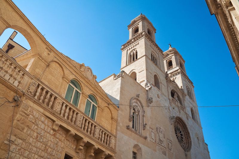 Duomo Cathedral of Altamura. Puglia. Italy