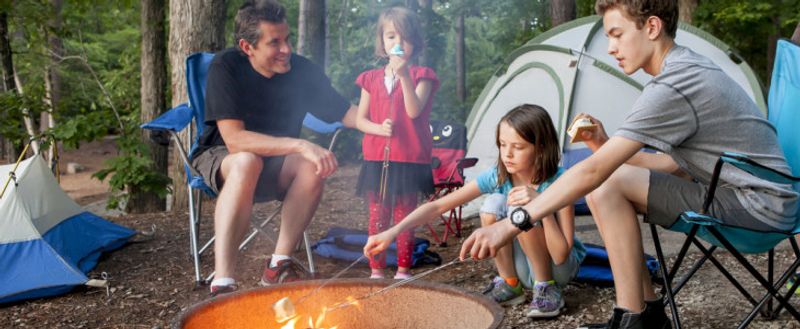 family camping