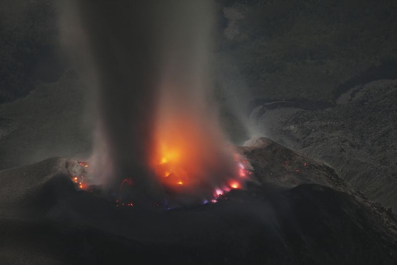 Santiaguito Volcano