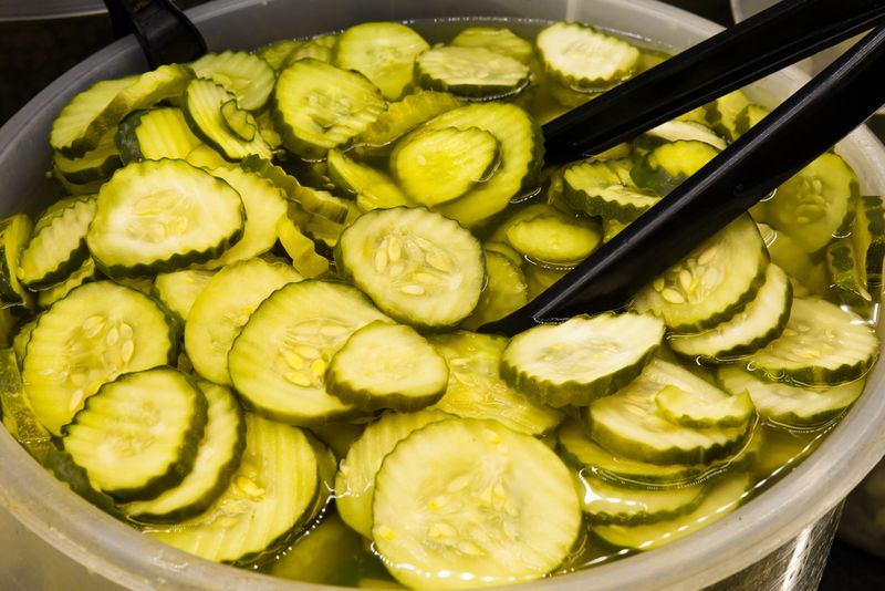 Bread and butter pickles