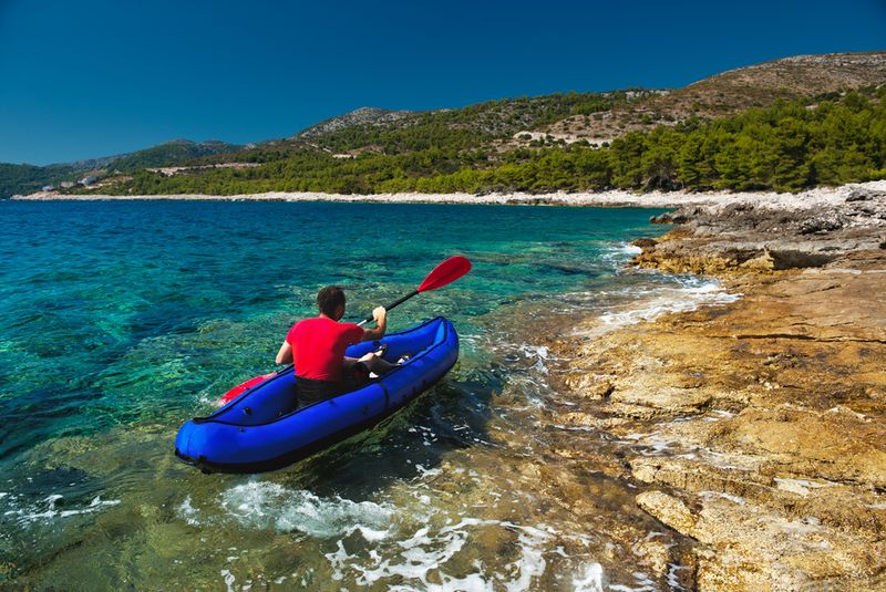 Kayak Adriatic Coast, Croatia