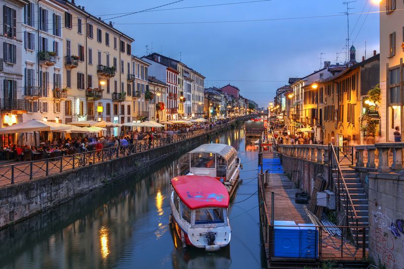 Navigli Canals, Milan