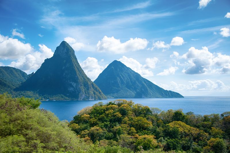 The Pitons, St Lucia
