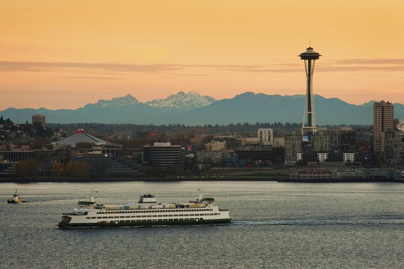 Ferry Boat in Seattle