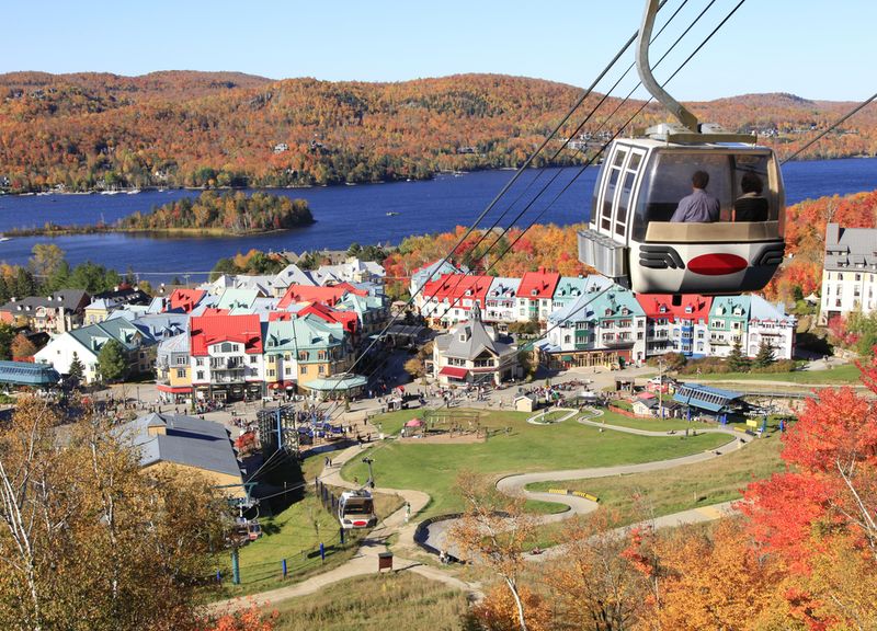 Mont-Tremblant fall