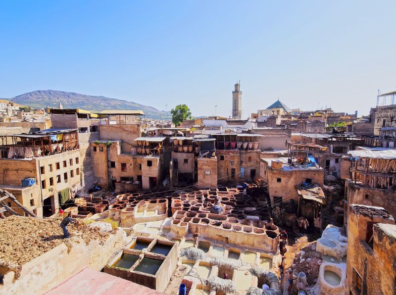 Tanneries in Fes