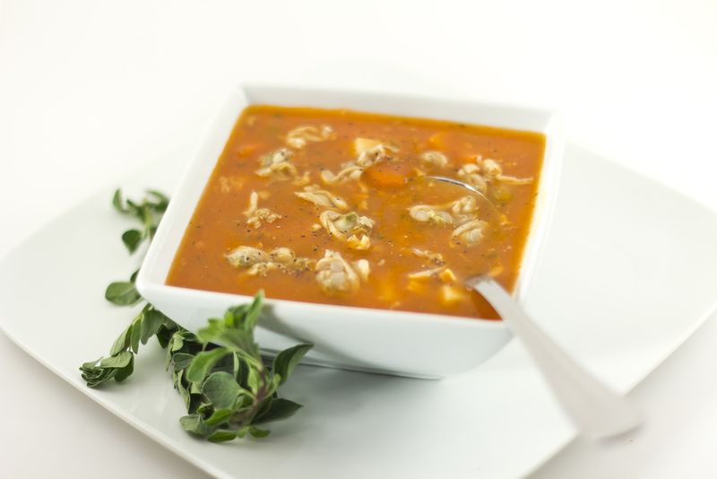 manhattan clam chowder