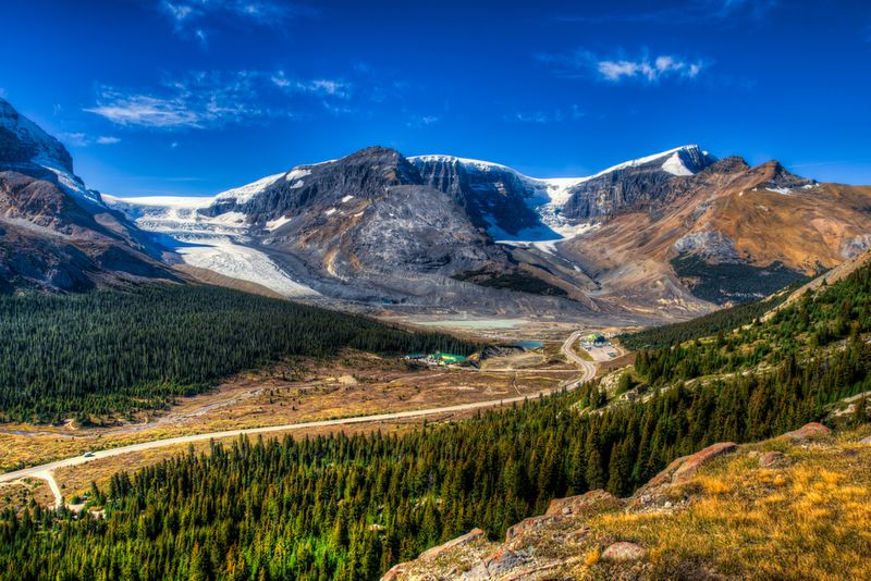 Columbia ice fields Jasper National Park