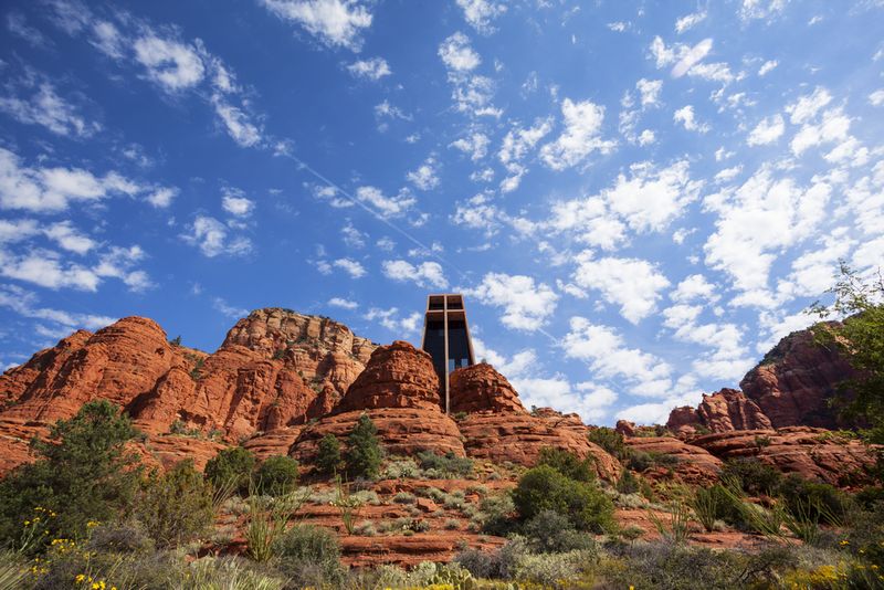 The Chapel of Holy Cross Arizona USA