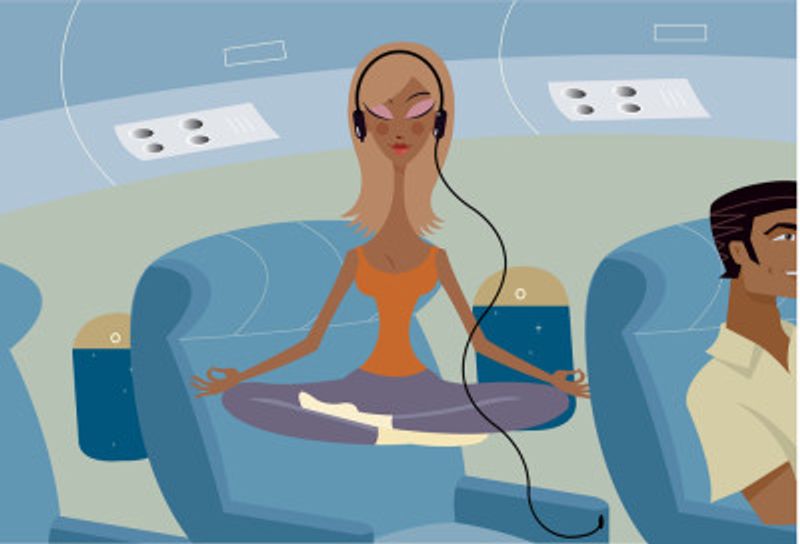 Airplane Meditation