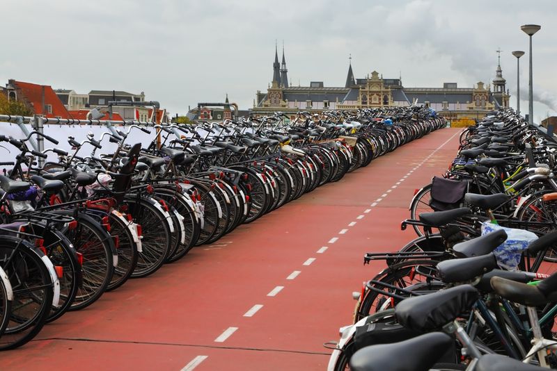 Cycling Amsterdam, Netherlands