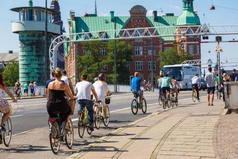 Cycling Copenhagen, Denmark