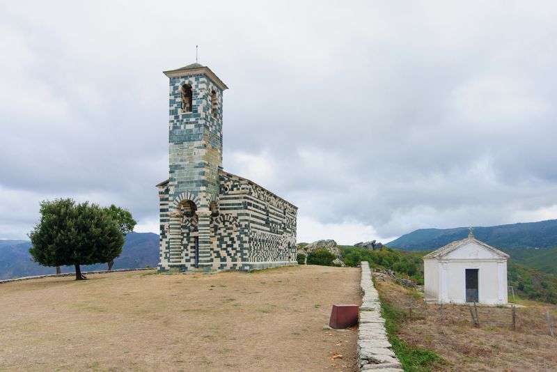 San Michele de Murato church in Haute-Corse, Corsica
