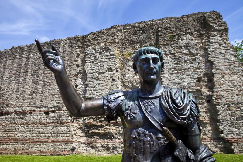Emperor Trajan and London Wall