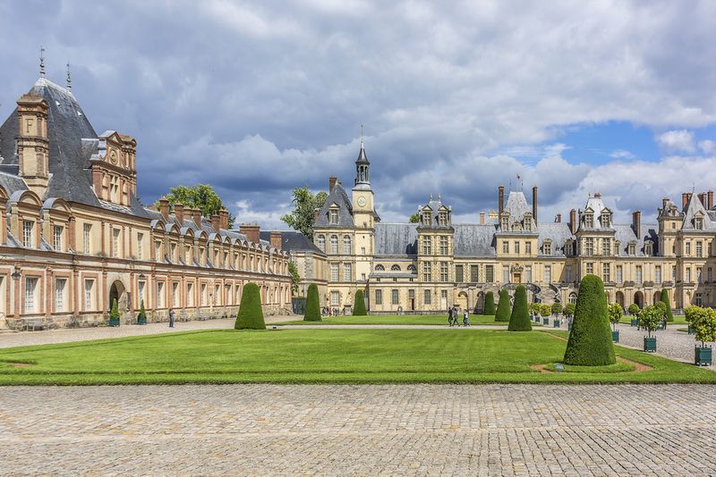 Palace and Park of Fontainebleau France