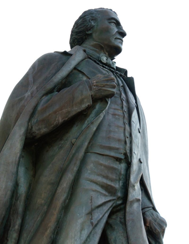 President Andrew Johnson statue