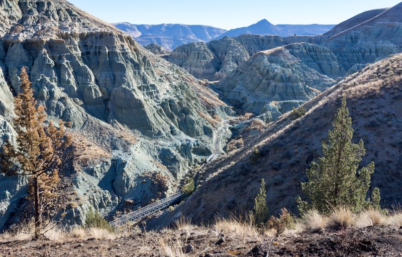 Blue Basin at Sheep Rock oregon