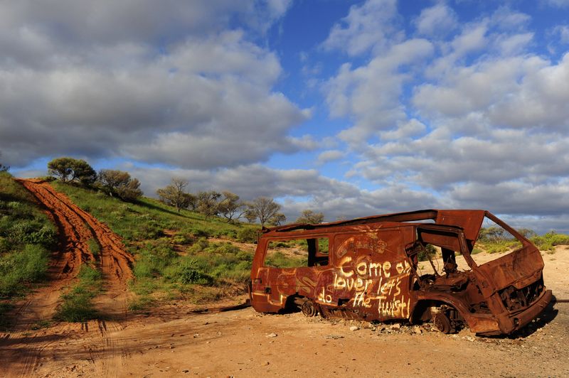 Outback wreck