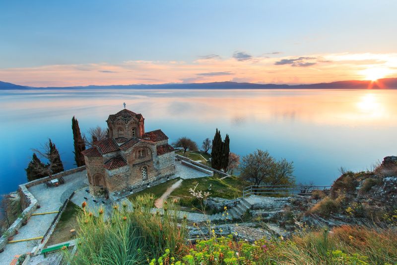 St John Kaneo Church Ohrid Macedonia