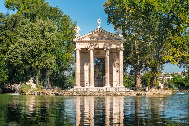 Villa Borghese Gardens Rome