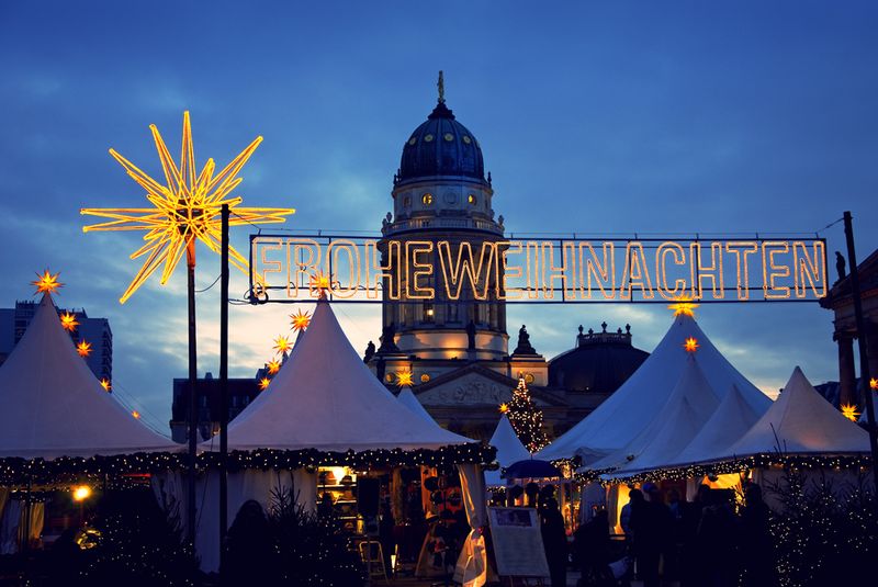Christmas market Berlin Germany