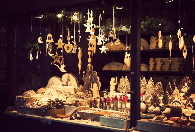 Christmas market london UK