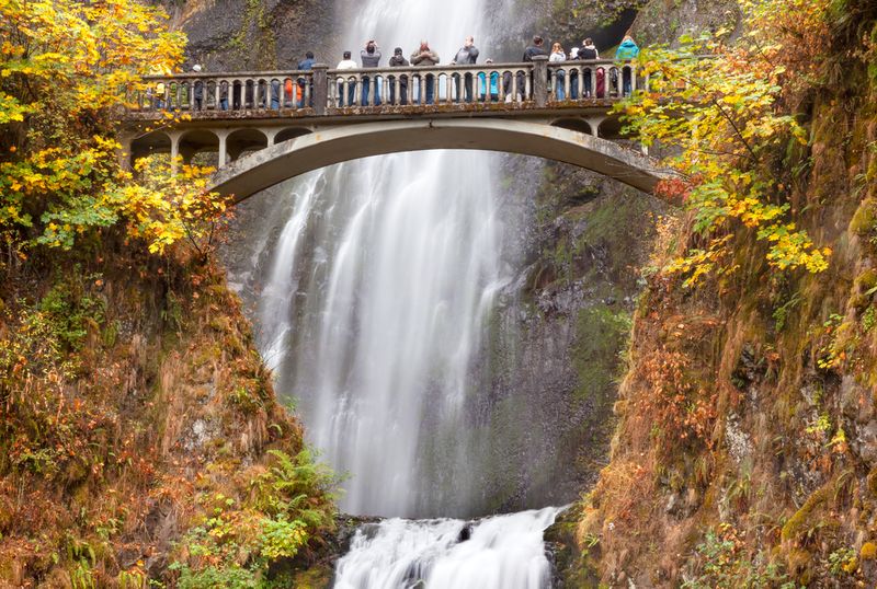 Multnomah Falls Columbia River Gorge Oregon