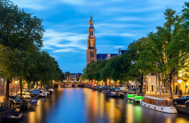 Prinsengracht Canal Amsterdam