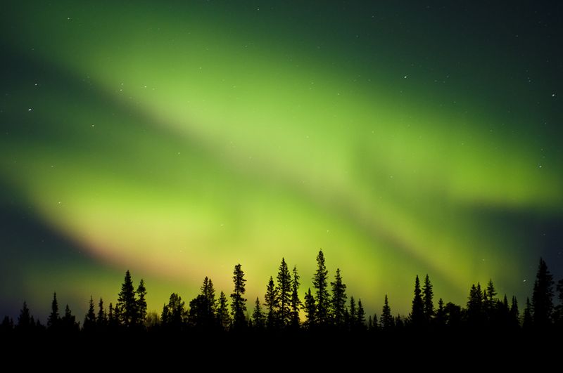 Sweden aurora borealis