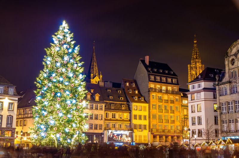 Strasbourg France Christmas market