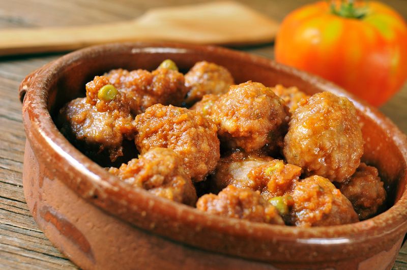 albondigas meatballs tapas