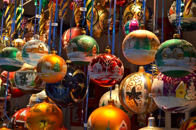 ornaments christmas market basel switzerland