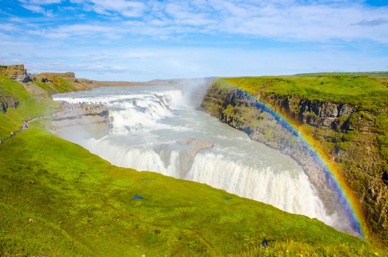 Gullfoss Waterfall Iceland