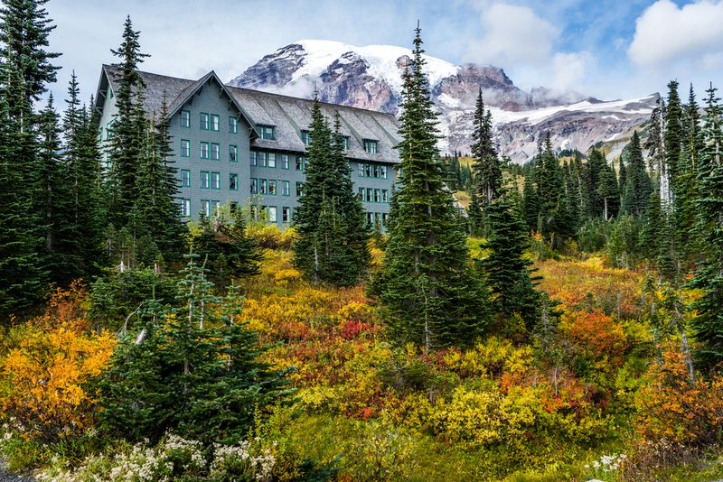 Paradise Inn Mount Rainier National Park