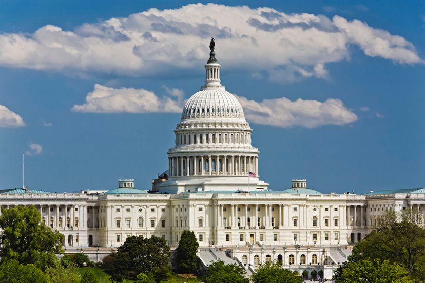 Capitol of United State in Washington DC