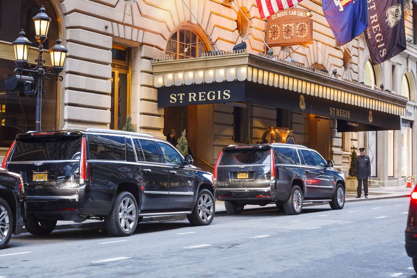 St. Regis Hotel closeup