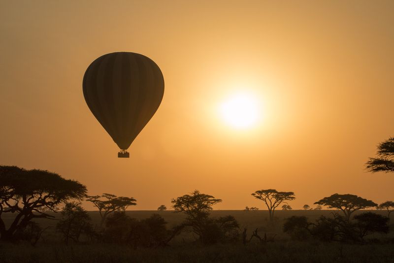 balloon ride africa