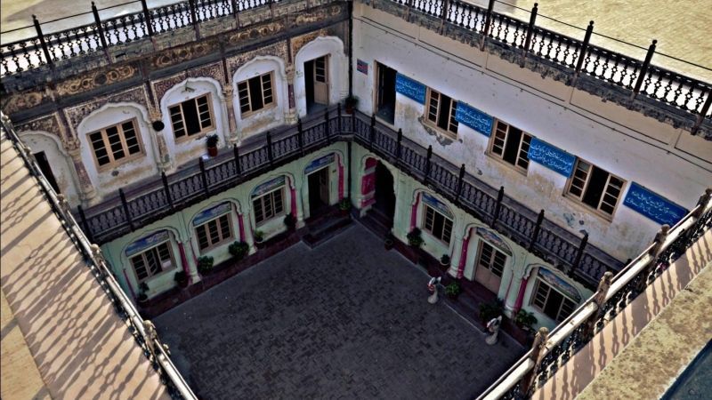Haveli Nau Nihal Singh courtyard stories
