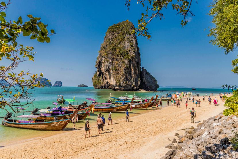 Exploring Railay, Thailand: A Hidden Oasis Accessible Only by Boat