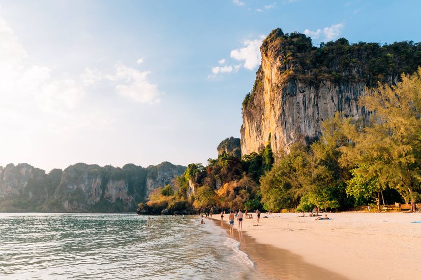 Railay Is A Krabi Beach To Go Rock Climbing & Trekking In A Hidden