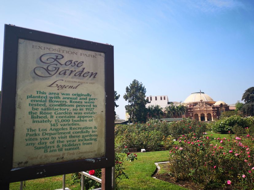 EXPO CENTER - EXPOSITION PARK ROSE GARDEN  City of Los Angeles Department  of Recreation and Parks