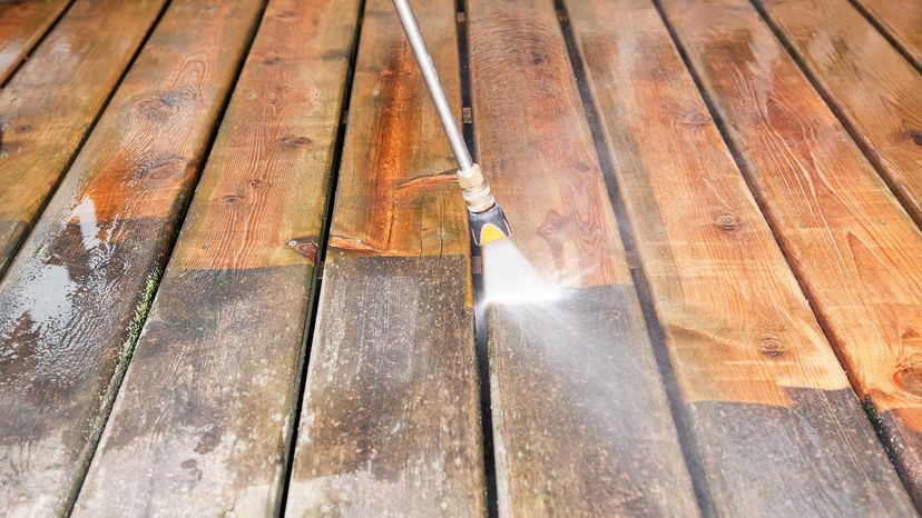 Pressure washing