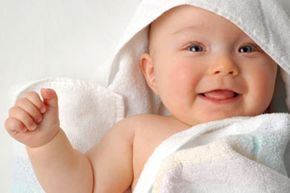 Babies begin developing teeth before they're born, though the first ones usually don't emerge until they're a few months old.
