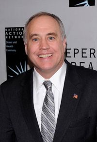 New York state comptroller Tom DiNapoli makes an appearance at the Keepers of the Dream Awards in New York City in April 2010.