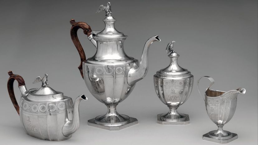 sterling silver tea service